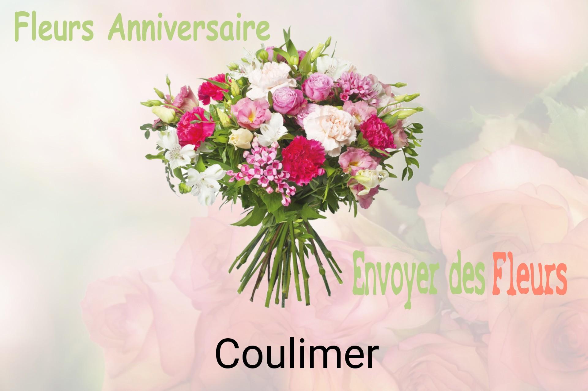 Bouquet de fleurs d’anniversaire livré à Coulimer